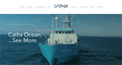 Desktop Screenshot of cathxocean.com